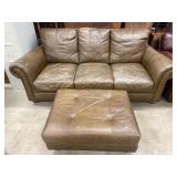 2 Pc. Leather Living Room Suite