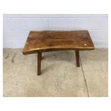 Live Edge Wood Bench