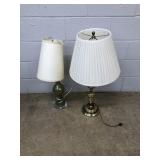 2 Various Table Lamps