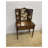 Oak 1-drawer Dressing Table