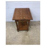 A.K.L. Oak 1-drawer End Table