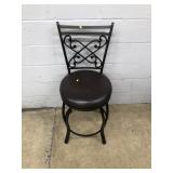 Modern Swivel Metal Bar Stool