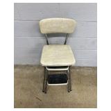 Vtg. Step Stool Seat