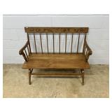 Hitchcock Style Settee