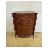 Morganton Collect. 5-drawer Mahogany Chest of Draw
