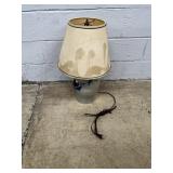 Cont. Stoneware Table Lamp