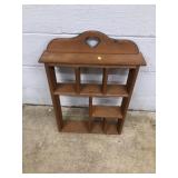 Hanging Open Knick Knack Shelf