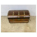Shaped Contemporary Steamer Trunk