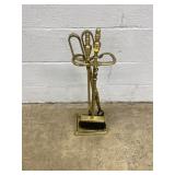 (2) Brass Fireplace Tools