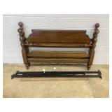 Queen Size Cherry Headboard & Footboard