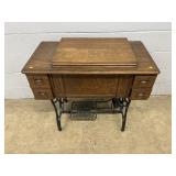 White Rotary Treadle Sewing Machine