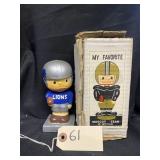 Detroit Lions Silver Base Bobblehead