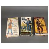 3 Johnny West Figures w/ Boxes