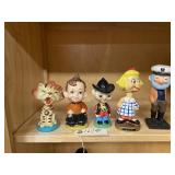 5 Various 1960s Bobbleheads