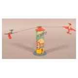 Marx Sky Hawk Tin Litho Airplane