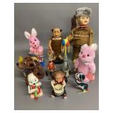Miscellaneous Lot of Tin and Other Mechanical Toys