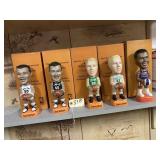 5 Sams Basketball Bobbleheads w/ Boxes