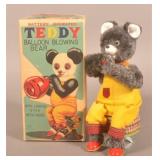 Alps Teddy Balloon Blowing Bear