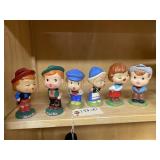 3 Pair of Kissing Bobbleheads 1960s