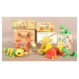 6 Vintage Slinky Toys