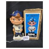 New York Yankees White Base Bobblehead w/ Box
