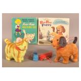 Battery Op Pee Pee Puppy & Mew-Mew Walking Cat