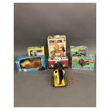 7 Vintage Toys Battery Op, etc.