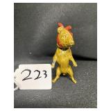 German 2 1/2" Metal Bobblehead Dog