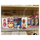 8 Miscellaneous Baseball Bobbleheads w/ Boxes