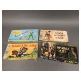 4 Vintage Board Games