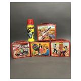 4 Vintage Lunchboxes