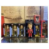 7 NASCAR Bobbleheads w/ Boxes