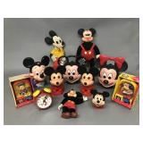 12 Pieces of Vintage Disney Mickey Mouse