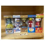 5 Wacky Wobbler Bobbleheads Cartoons