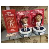 3 Philadelphia Phillies Burrel & Thome Bobbleheads