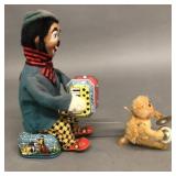 Alps Accordion Player Hobo with Chimp