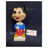Mickey Mouse Bobblehead White Base