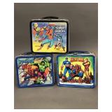 3 Super Hero-Themed Lunchboxes