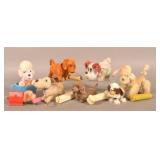 8 Vintage Battery Op Dogs