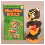 TN Shoe Shine Bear with Lighted Pipe