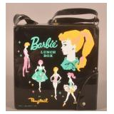 1962 Vinyl Barbie Ponytail Lunchbox w/ Thermos