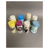 8 Vintage Lunchbox Thermoses