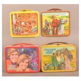(4) 1970s Lunchboxes