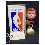 Portland Trailblazers Bobblehead Gold Base Basket