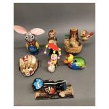 7 Vintage Animal-Themed Tin Wind-Up & Battery Op