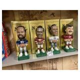 4 Sams Running Backs Bobbleheads MIB