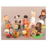 8 Vintage to Modern Battery Op Animals, etc.