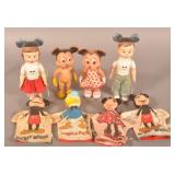 8 Disney 1960s Puppets and Dolls