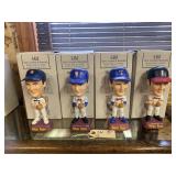 4 Nolan Ryan Sams Bobblehead Match Set
