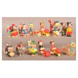 (12) 1960s Marx Ramp Walkers